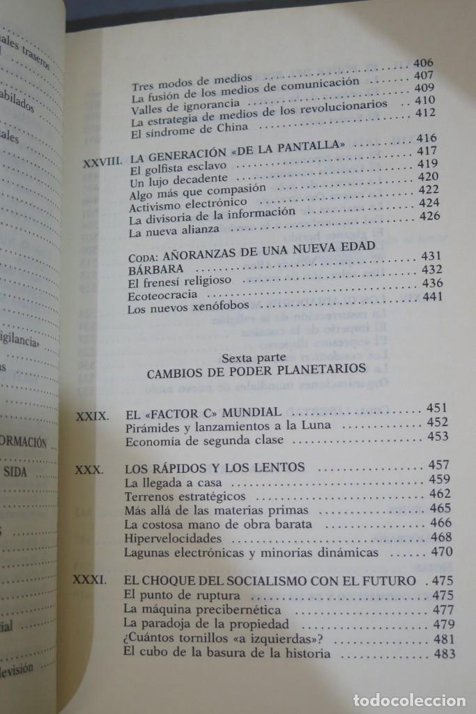 Libros de segunda mano: EL CAMBIO DEL PODER. TOFFLER - Foto 8