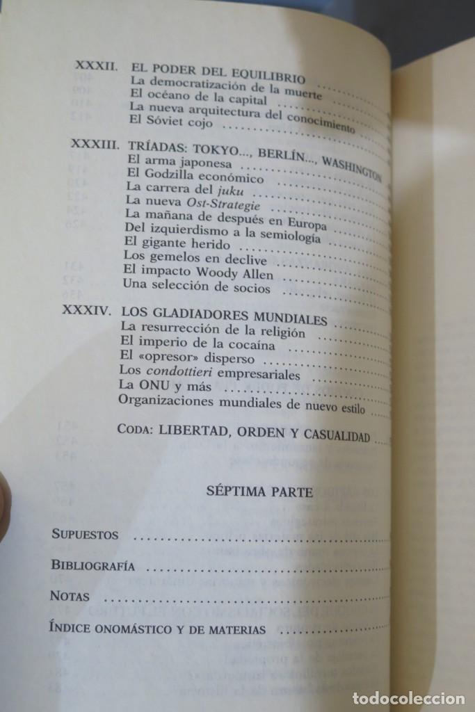 Libros de segunda mano: EL CAMBIO DEL PODER. TOFFLER - Foto 9