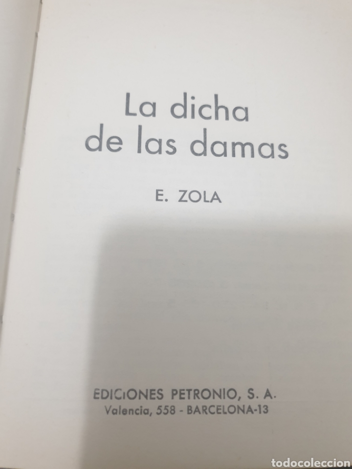 Libros de segunda mano: ESTAMOS LIQUIDANDO. La dicha de las damas, 1973, e. Zola - Foto 5