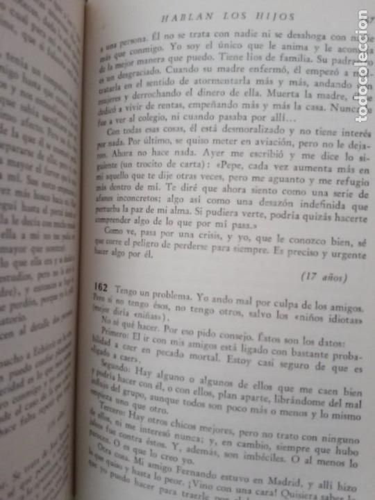 Libros de segunda mano: Hablan los hijos / Jos&eacute; Luis Mart&iacute;n Vigil. - Foto 5