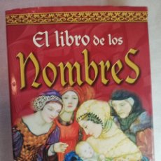 Libros de segunda mano: EL LIBRO DE LOS NOMBRES - LUIS TOMÁS. Lote 269780158