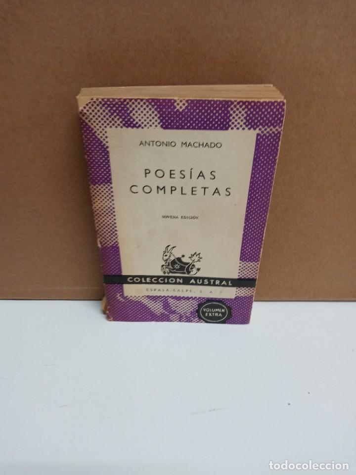 Libros de segunda mano: Antonio Machado - Poes&iacute;as completas - Austral - Foto 1