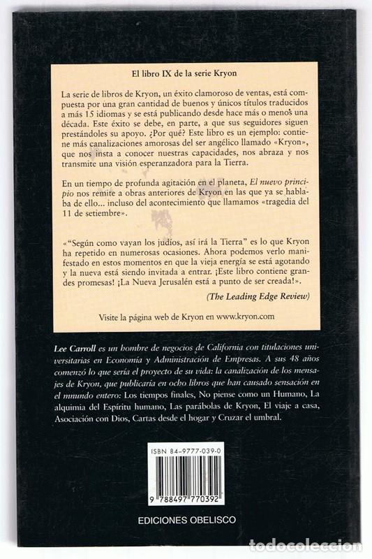 Libros de segunda mano: KRYON IX EL NUEVO PRINCIPIO 2002 Y M&Aacute;S ALL&Aacute; - Foto 2