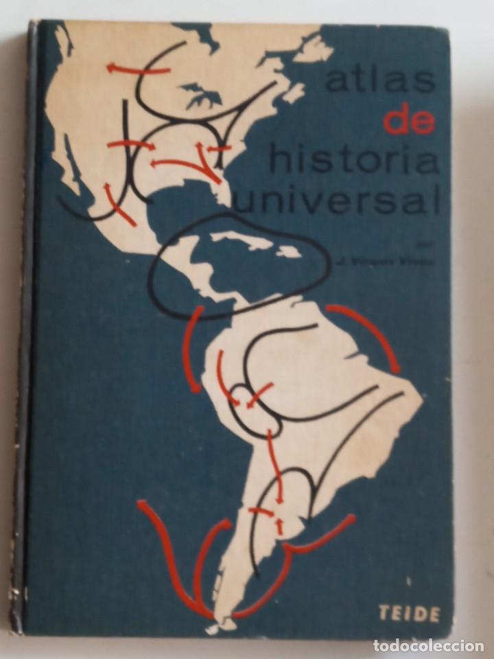 Libros de segunda mano: ATLAS HISTORIA UNIVERSAL. J. VICENS VIVES. - Foto 1