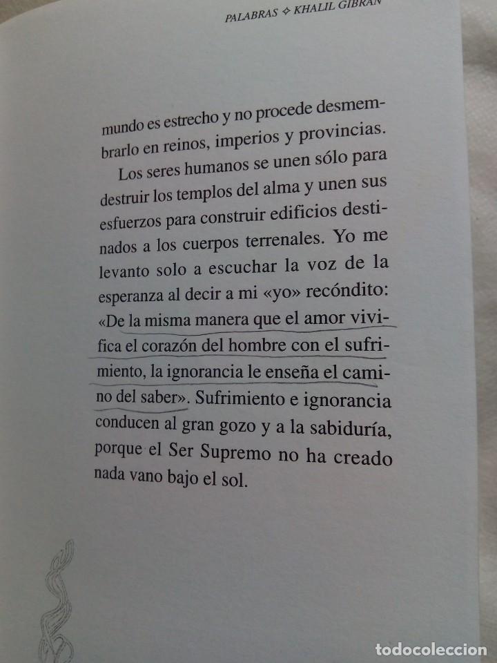 Libros de segunda mano: PALABRAS / KHALIL GIBRAN - Foto 5