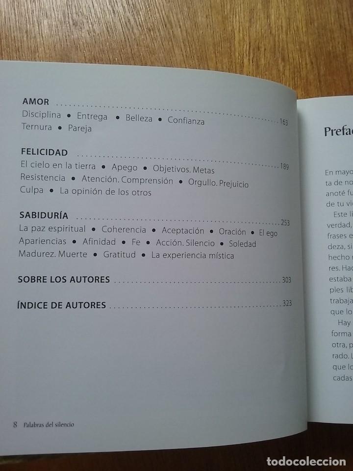 Libros de segunda mano: PALABRAS DEL SILENCIO, ELVIRA CODERCH, OCEANO AMBAR, 2006 - Foto 3