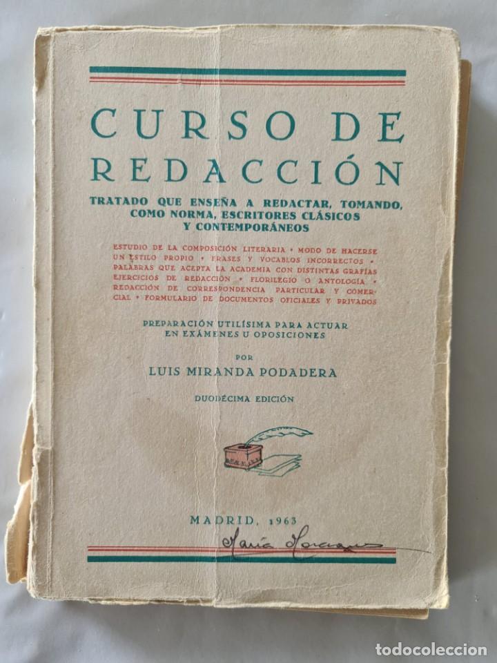 Libros de segunda mano: Curso de Redacci&oacute;n - Foto 1