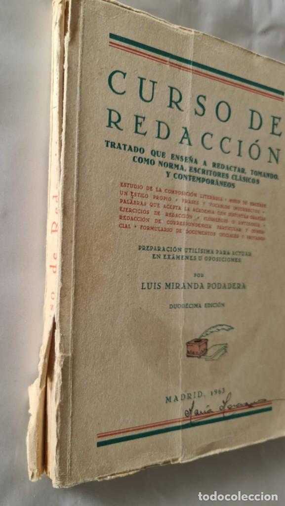 Libros de segunda mano: Curso de Redacci&oacute;n - Foto 2