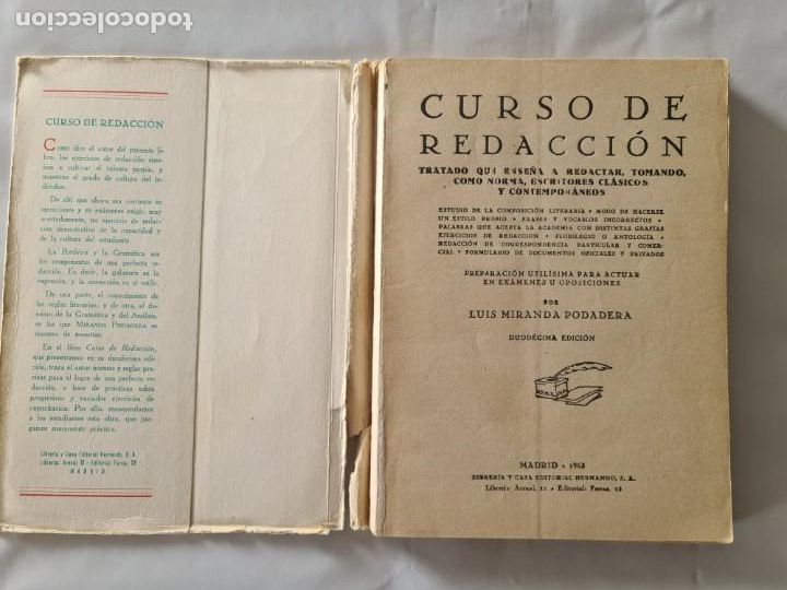 Libros de segunda mano: Curso de Redacci&oacute;n - Foto 3