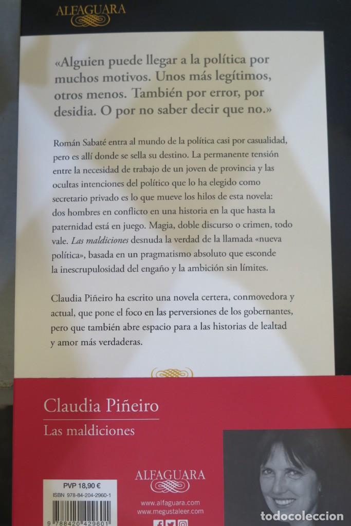 Libros de segunda mano: 2017.- LAS MALDICIONES. PI&Ntilde;EIRO - Foto 2