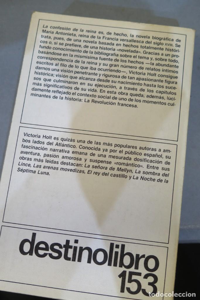 Libros de segunda mano: LA CONFESI&Oacute;N DE LA REINA. HOLT - Foto 3