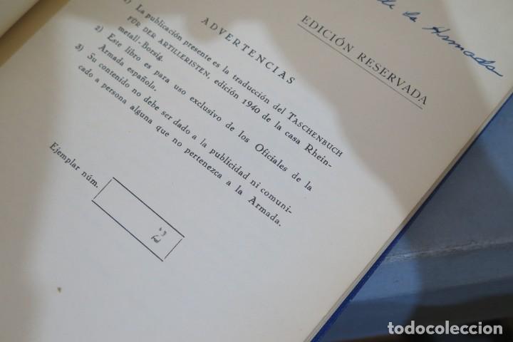 Libros de segunda mano: MISCEL&Aacute;NEA ARTILLERA. EDITORIAL NAVAL - Foto 3