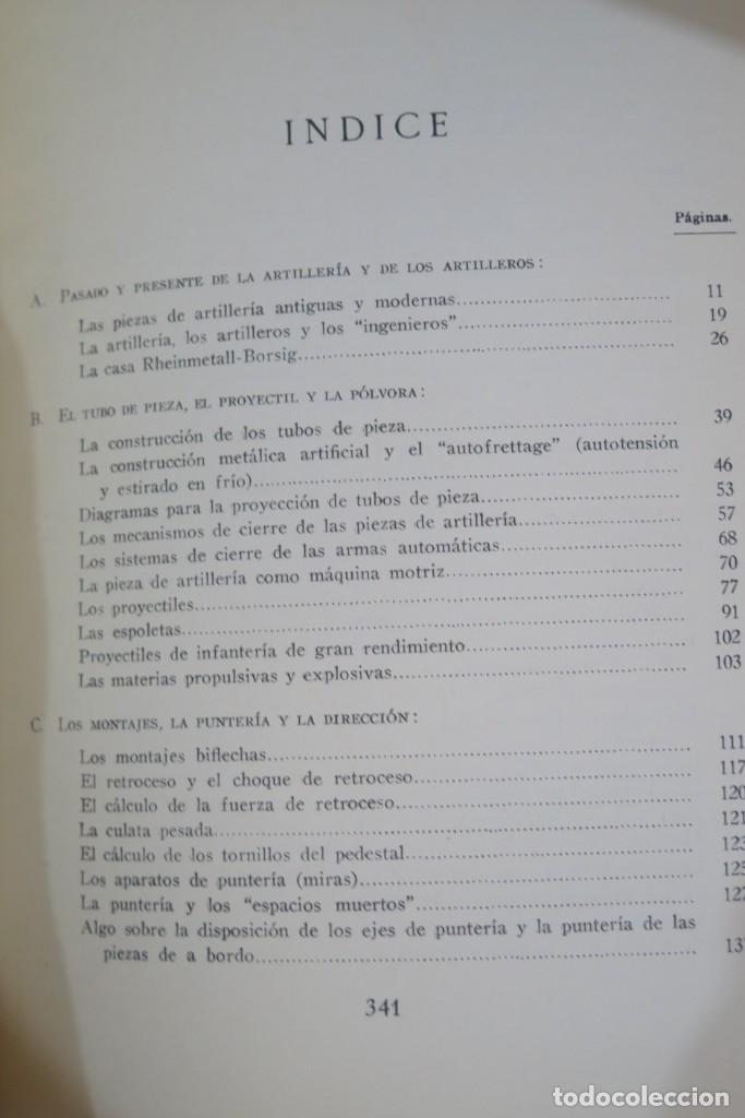 Libros de segunda mano: MISCEL&Aacute;NEA ARTILLERA. EDITORIAL NAVAL - Foto 4