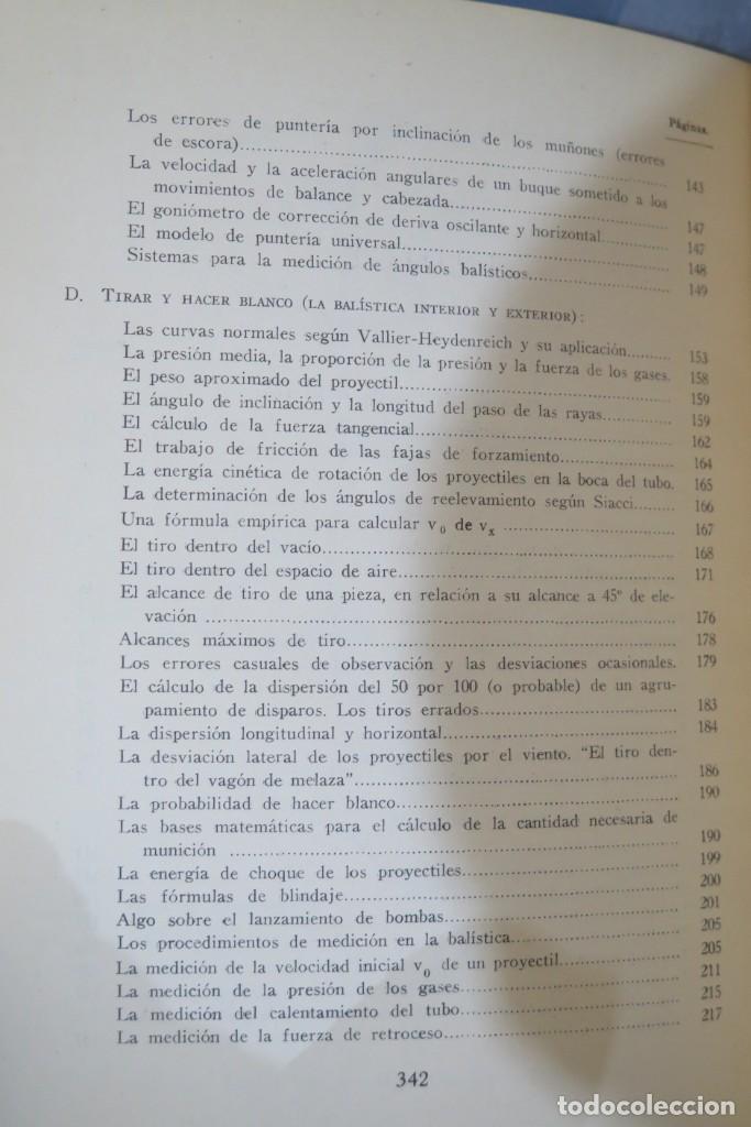 Libros de segunda mano: MISCEL&Aacute;NEA ARTILLERA. EDITORIAL NAVAL - Foto 5