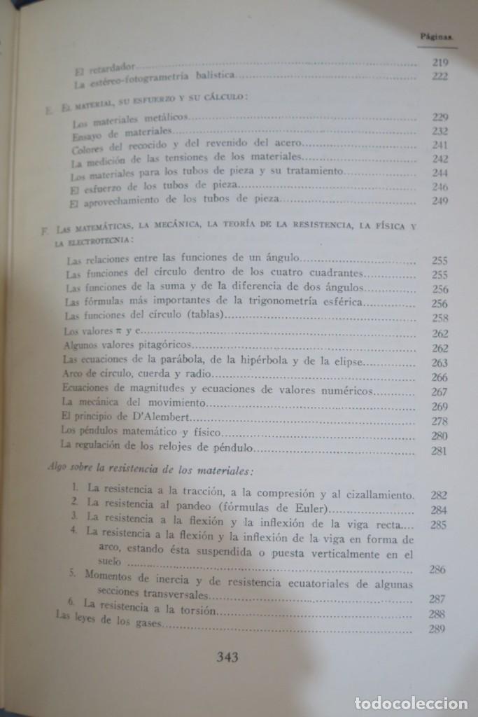 Libros de segunda mano: MISCEL&Aacute;NEA ARTILLERA. EDITORIAL NAVAL - Foto 6