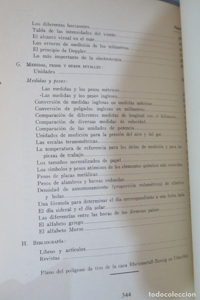 Libros de segunda mano: MISCEL&Aacute;NEA ARTILLERA. EDITORIAL NAVAL - Foto 7