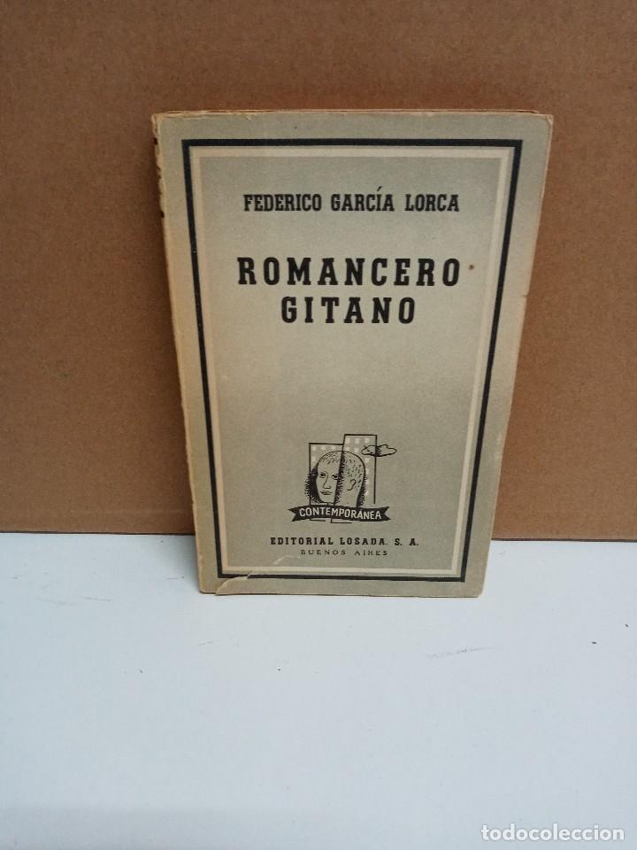 Libros de segunda mano: Federico Garc&iacute;a Lorca - Romancero gitano - Losada - Foto 1