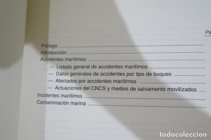 Libros de segunda mano: 1991 ESTADISTICA DE ACCIDENTES MARITIMOS. MOPT - Foto 2