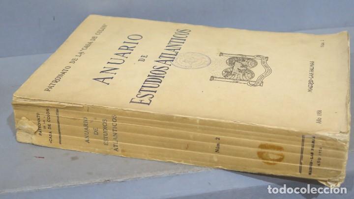 Libros de segunda mano: ANUARIO DE ESTUDIOS ATLATICOS. 1956. NUM 2 - Foto 2