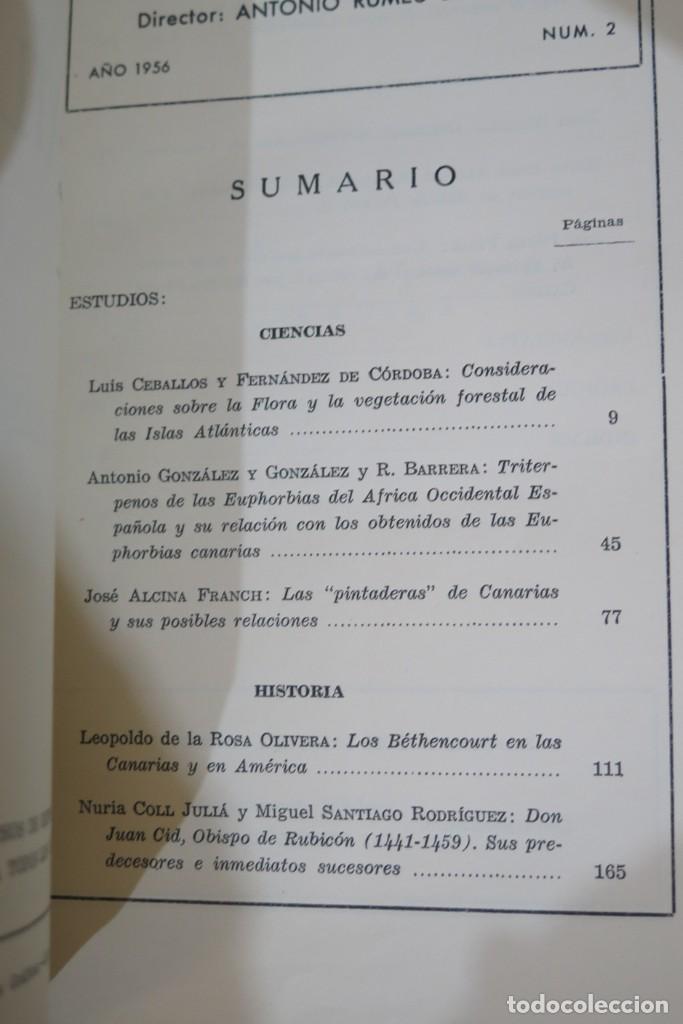 Libros de segunda mano: ANUARIO DE ESTUDIOS ATLATICOS. 1956. NUM 2 - Foto 4