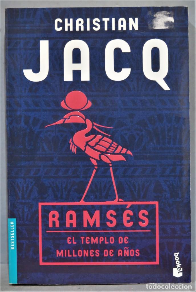 Libros de segunda mano: RAMSES. EL TEMPLO DE LOS MILLONES DE A&Ntilde;OS. JACQ - Foto 1