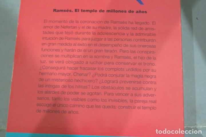 Libros de segunda mano: RAMSES. EL TEMPLO DE LOS MILLONES DE A&Ntilde;OS. JACQ - Foto 2