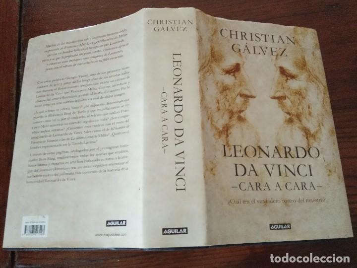 Libros de segunda mano: LEONARDO DA VINCI. CARA A CARA - CHRISTIAN G&Aacute;LVEZ. - Foto 2