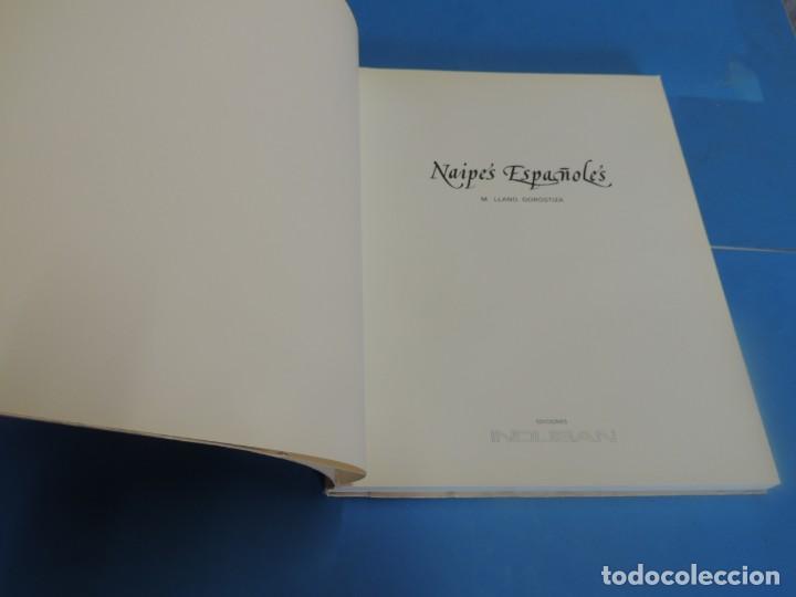 Libros de segunda mano: NAIPES ESPA&Ntilde;OLES .- M. LLANO GOROSTIZA - Foto 3
