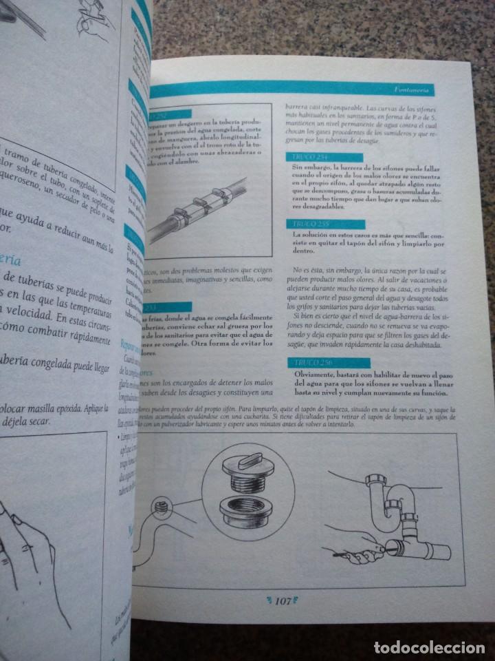 Libros de segunda mano: 1000 TRUCOS DE BRICOLAJE -- SERVILIBRO -- - Foto 3