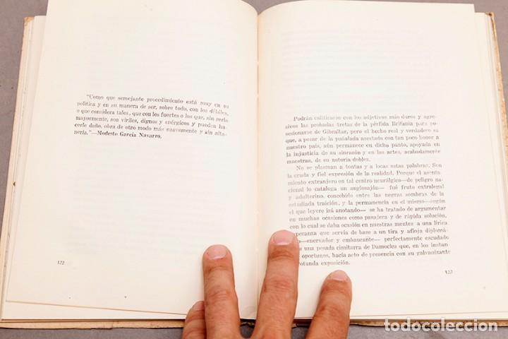 Libros de segunda mano: CAPITAN BAEZA : LA HORA DE GIBRALTAR - DEDICATORIA DEL AUTOR - Foto 5