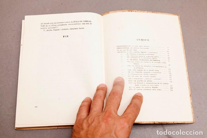 Libros de segunda mano: CAPITAN BAEZA : LA HORA DE GIBRALTAR - DEDICATORIA DEL AUTOR - Foto 7