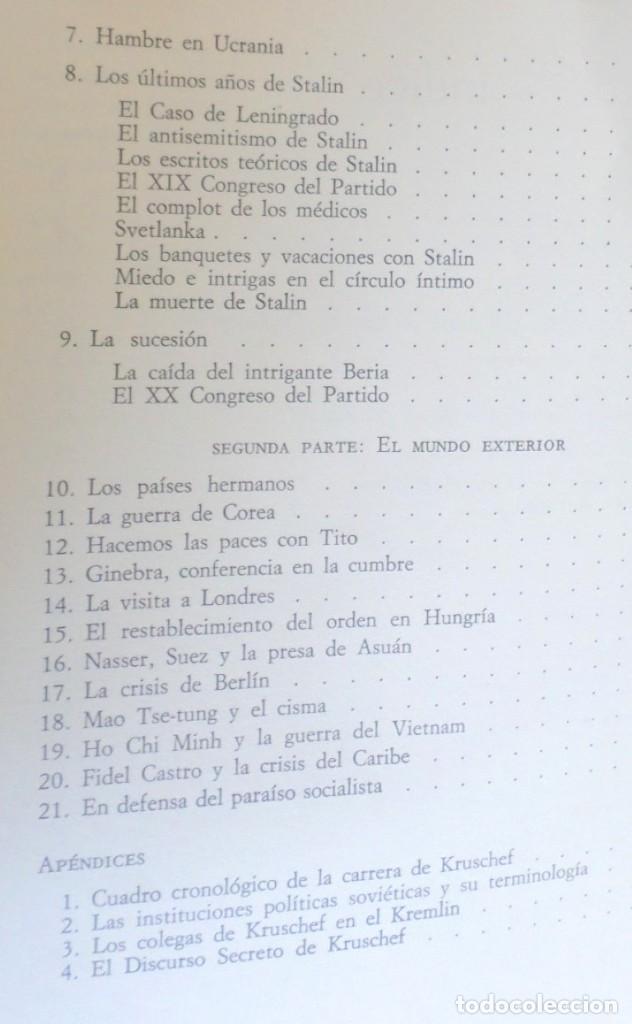 Libros de segunda mano: KRUSCHEF recuerda - Introducci&oacute;n, comentarios y notas de Edward Grankshaw - Foto 5