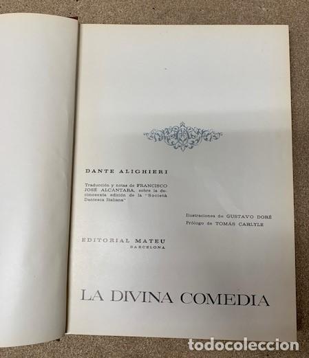 Libros de segunda mano: LA DIVINA COMEDIA - DANTE ALIGHIERI - 1965 - Foto 1