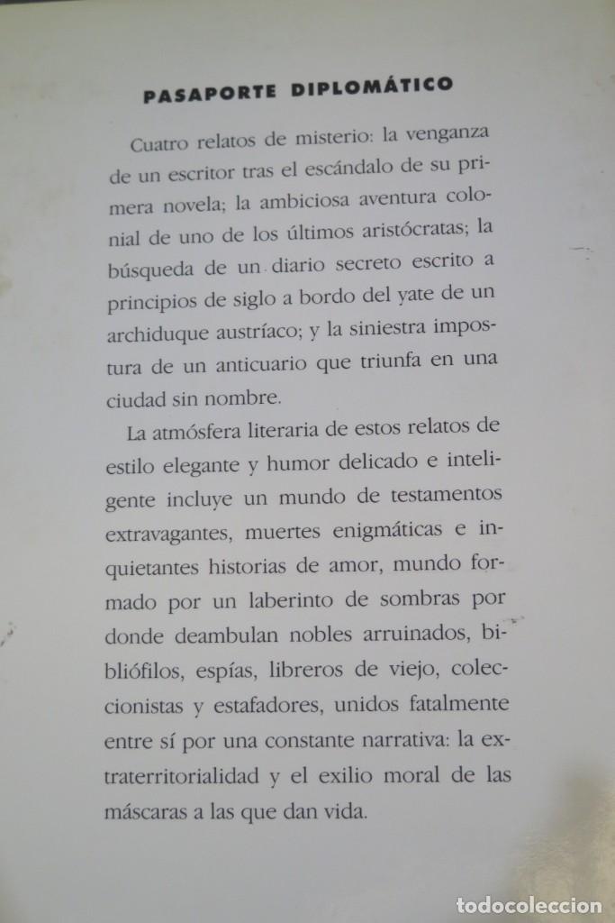 Libros de segunda mano: 1991.- PASAPORTE DIPLOMATICO. LLOP - Foto 2