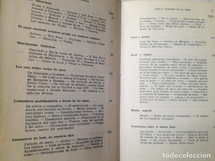 Libros de segunda mano: EL LIBRO DE LOS NOVIOS. - Foto 4 - 270953288