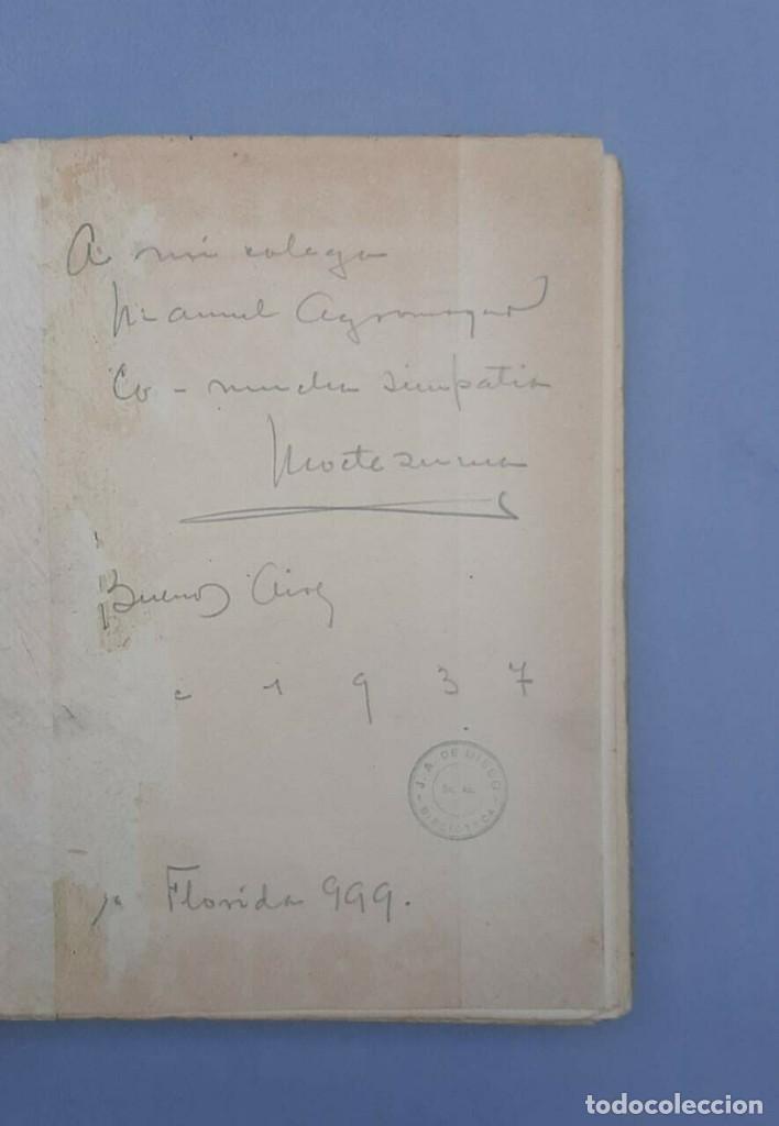 Libros de segunda mano: Moctezuma (Antonio P&eacute;rez Valiente de Moctezuma) Mar Mitol&oacute;gico - SIGNED - Foto 3