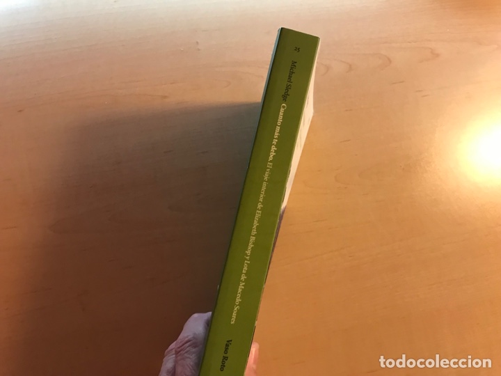Libros de segunda mano: Cuanto m&aacute;s te debo. Michael Sledge. Vaso roto - Foto 3