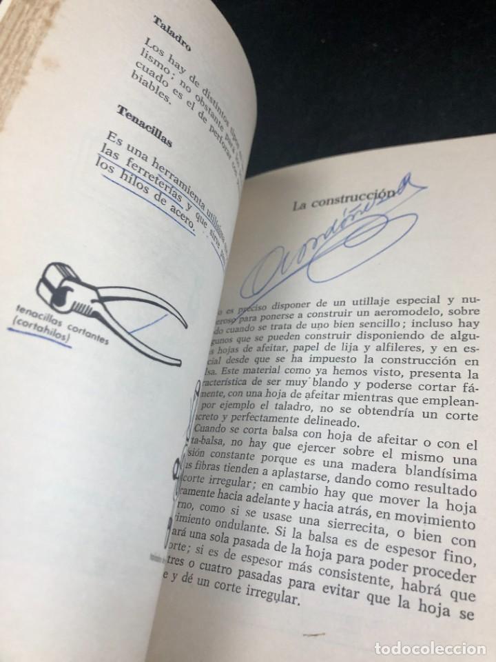 Libros de segunda mano: AEROMODELISMO. MANUAL PR&Aacute;CTICO. MANFREDO PINTUS. Editorial de Vecchi 1975 - Foto 10