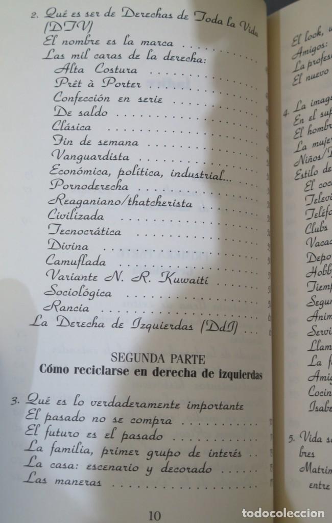Libros de segunda mano: COMO SER PROGRE Y DE DERECHAS. RIVIERE - Foto 3