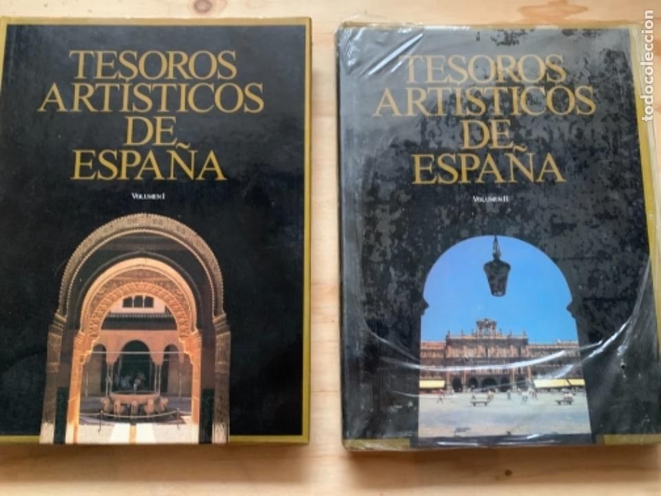 Libros de segunda mano: Tesoros Art&iacute;sticos de Espa&ntilde;a, dos tomos - Foto 1