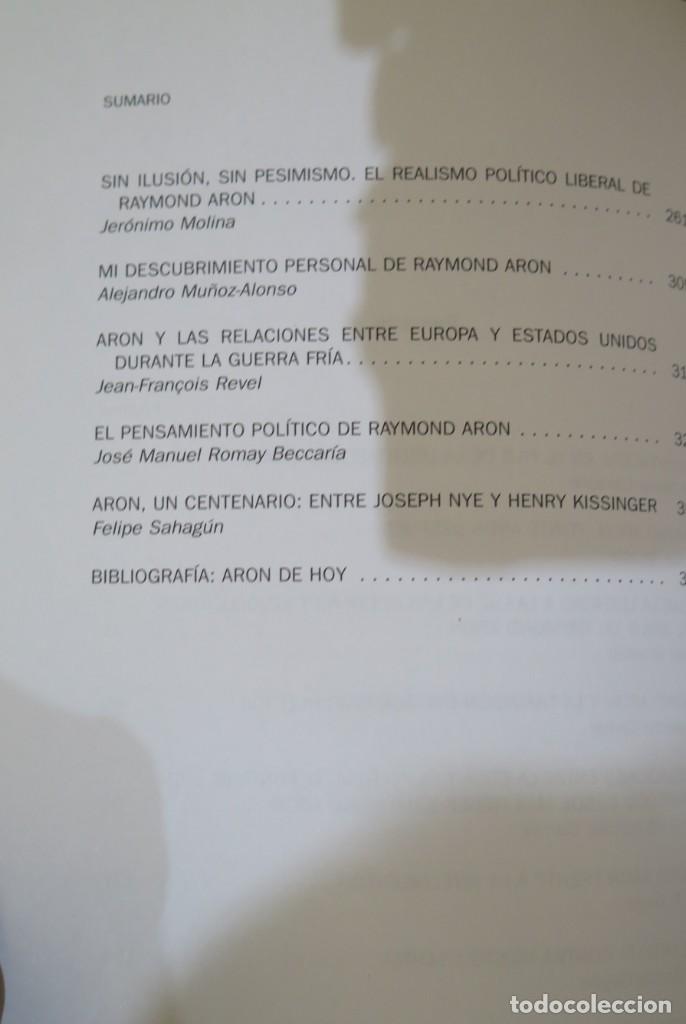Libros de segunda mano: RAYMOND ARON. UN LIBERAL RESISTENTE. LASSALLE - Foto 3