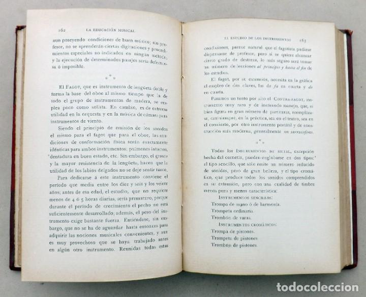Libros de segunda mano: LA EDUCACION MUSICAL, ALBERTO LAVIGNAC, 3&ordf; EDICION - Foto 4