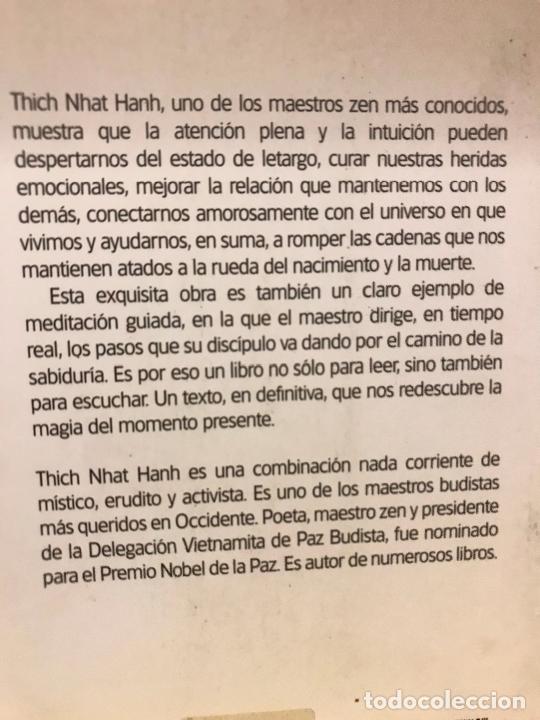 Libros de segunda mano: Est&aacute;s aqu&iacute;. La magia del momento presente. Thich Nhat Hanh - Foto 2