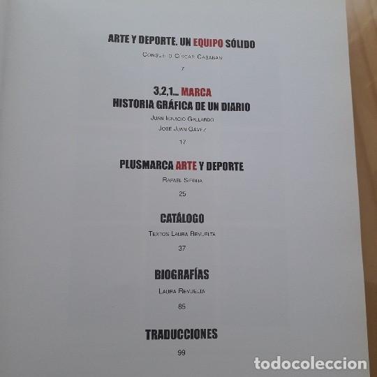 Libros de segunda mano: PLUSMARCA: ARTE Y DEPORTE - VVAA - Foto 4