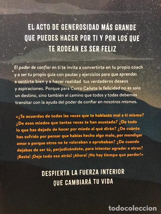 Libros de segunda mano: El poder de confiar en ti. Curro Ca&ntilde;ete - Foto 2