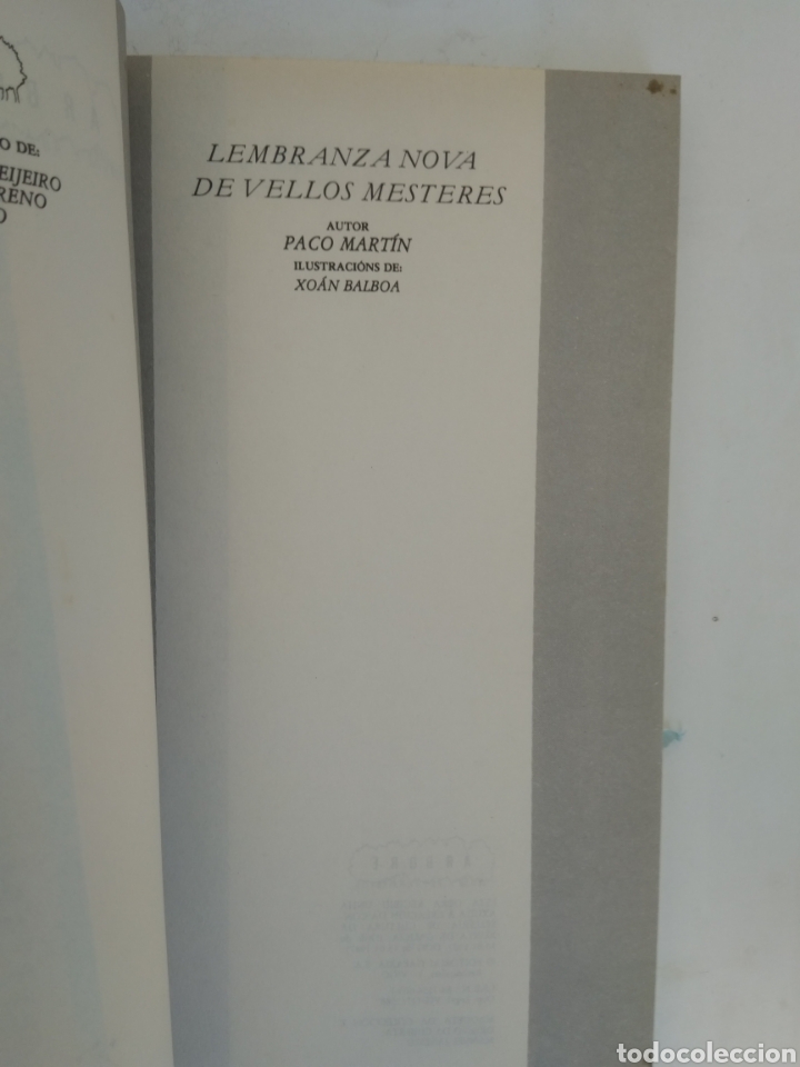 Libros de segunda mano: LEMBRANZA NOVA DE VELLOS MESTERES/PACO MARTIN - Foto 3