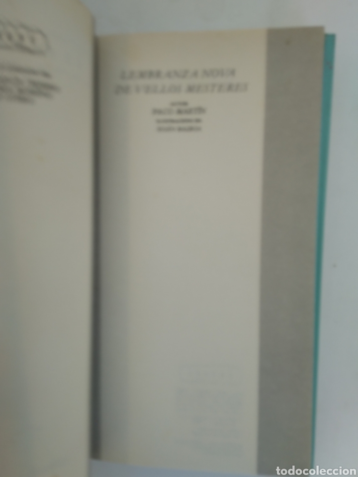 Libros de segunda mano: LEMBRANZA NOVA DE VELLOS MESTERES/PACO MART&Iacute;N - Foto 3