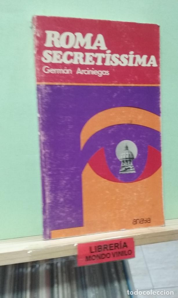 Libros de segunda mano: Roma secretissima. Germ&aacute;n Arciniegas - Foto 1