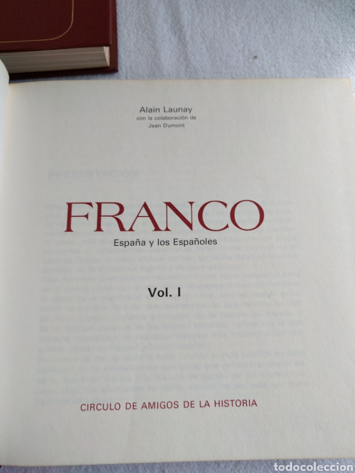 Libros de segunda mano: Franco. Espa&ntilde;a y los espa&ntilde;oles. 2 tomos. - Foto 3