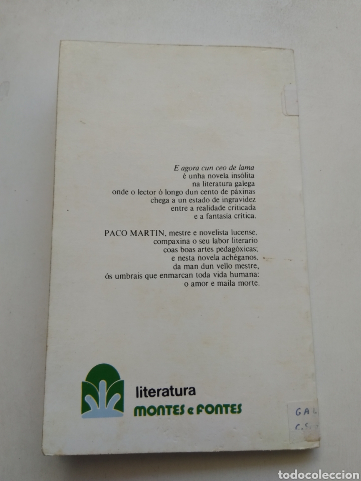 Libros de segunda mano: E AGORA CUN CEO DE LAMA/PACO MART&Iacute;N - Foto 5